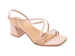 Sandale FLAVIA PASSINI roz, 367903, din piele naturala imagine