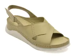 Sandale FLAVIA PASSINI verzi, 1481, din piele naturala imagine