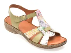 Sandale FLAVIA PASSINI verzi, 2320, din piele naturala imagine