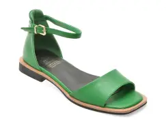 Sandale FLAVIA PASSINI verzi, 63722, din piele naturala imagine