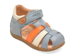 Sandale GEOX albastre, B254VA, din piele naturala imagine