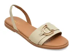 Sandale GEOX bej, D65SDB, din piele naturala imagine
