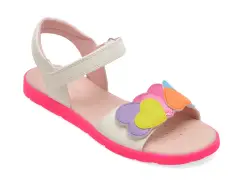 Sandale GEOX multicolor, J65P1D, din piele ecologica imagine