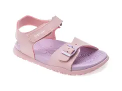 Sandale GEOX roz, J35HQA, din piele ecologica imagine
