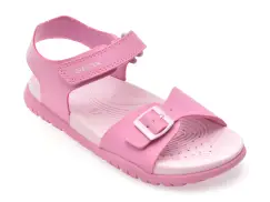 Sandale GEOX roz, J35HQA, din piele ecologica imagine