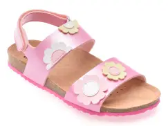 Sandale GEOX roz, J558MD, din piele ecologica imagine