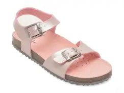 Sandale GEOX roz, J558MI, din piele ecologica imagine