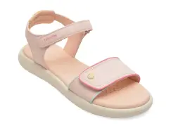 Sandale GEOX roz, J65MSC, din piele ecologica imagine
