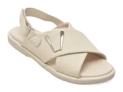 Sandale GOLD DEER bej, 1365707, din piele naturala imagine