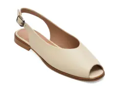 Sandale GOLD DEER bej, 420928, din piele naturala imagine