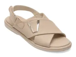 Sandale GOLD DEER gri, 1365707, din piele naturala imagine