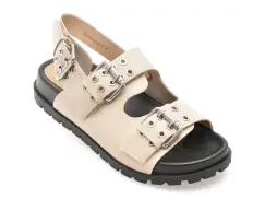 Sandale GRYXX albe, 2960, din piele naturala imagine