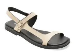 Sandale GRYXX albe, 67735, din piele naturala imagine