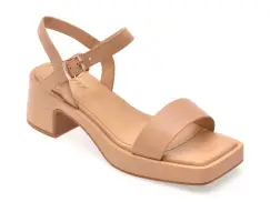 Sandale GRYXX bej, 1282, din piele naturala imagine