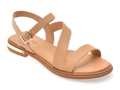 Sandale GRYXX bej, 1294, din piele naturala imagine