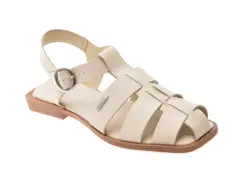 Sandale GRYXX bej, 336801, din piele naturala imagine