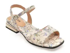 Sandale GRYXX bej, 561, din piele naturala imagine