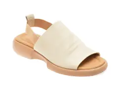Sandale GRYXX bej, 734106, din piele naturala imagine