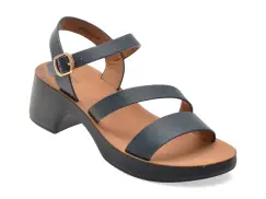 Sandale GRYXX bleumarin, 948, din piele naturala imagine