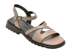 Sandale GRYXX gri, 1766066, din piele naturala imagine