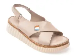 Sandale GRYXX gri, 408, din piele naturala imagine