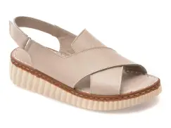 Sandale GRYXX gri, CS3205, din piele naturala imagine