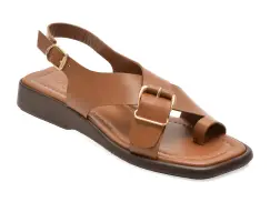 Sandale GRYXX maro, 1766239, din piele naturala imagine
