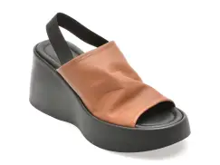 Sandale GRYXX maro, 1914081, din piele naturala imagine