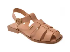 Sandale GRYXX maro, 336801, din piele naturala imagine