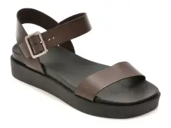 Sandale GRYXX maro, 376201, din piele naturala imagine