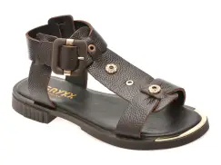 Sandale GRYXX maro, 4842619, din piele naturala imagine