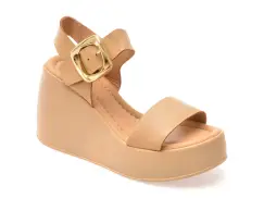 Sandale GRYXX maro, 5001729, din piele naturala imagine