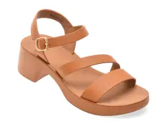 Sandale GRYXX maro, 948, din piele naturala imagine