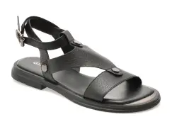 Sandale GRYXX negre, 1277G20, din piele naturala imagine