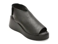 Sandale GRYXX negre, 1650D13, din piele naturala imagine