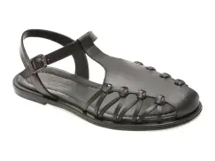 Sandale GRYXX negre, 1766324, din piele naturala imagine