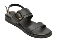 Sandale GRYXX negre, 202653, din piele naturala imagine