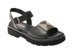 Sandale GRYXX negre, 220380, din piele naturala imagine