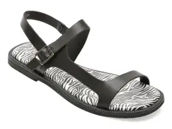 Sandale GRYXX negre, 67735, din piele naturala imagine