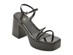 Sandale GRYXX negre, 925, din piele ecologica imagine