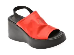 Sandale GRYXX rosii, 1914081, din piele naturala imagine