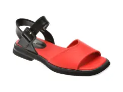 Sandale GRYXX rosii, 5297, din piele naturala imagine