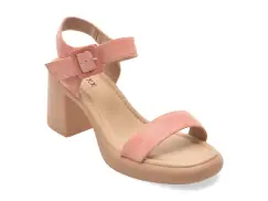 Sandale GRYXX roz, JL65, din piele intoarsa imagine