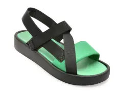 Sandale GRYXX verzi, 5007, din piele naturala imagine