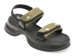 Sandale GRYXX verzi, 8862, din material textil imagine