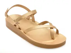 Sandale IMAGE aurii, 10728, din piele ecologica imagine