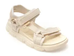 Sandale JEEP albe, L51601A, din material textil imagine