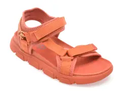 Sandale JEEP maro, L51601A, din material textil imagine