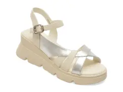 Sandale KARISMA albe, VA60008, din piele naturala imagine