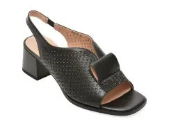 Sandale KARISMA negre, JY60003, din piele naturala imagine